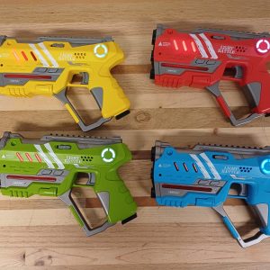 Light Battle Connect Lasergame set - Rood/Blauw/Geel/Groen