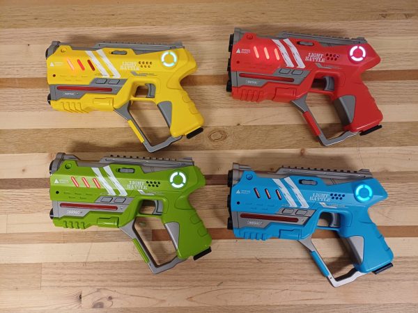 Light Battle Connect Lasergame set - Rood/Blauw/Geel/Groen