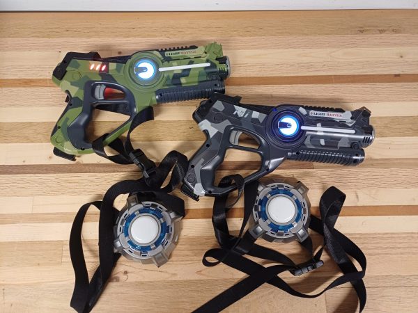 Light Battle lasergame - pistolen met 2 targets