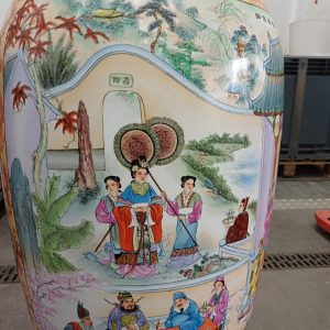 Zeer mooie - groot formaat - Chinese vaas