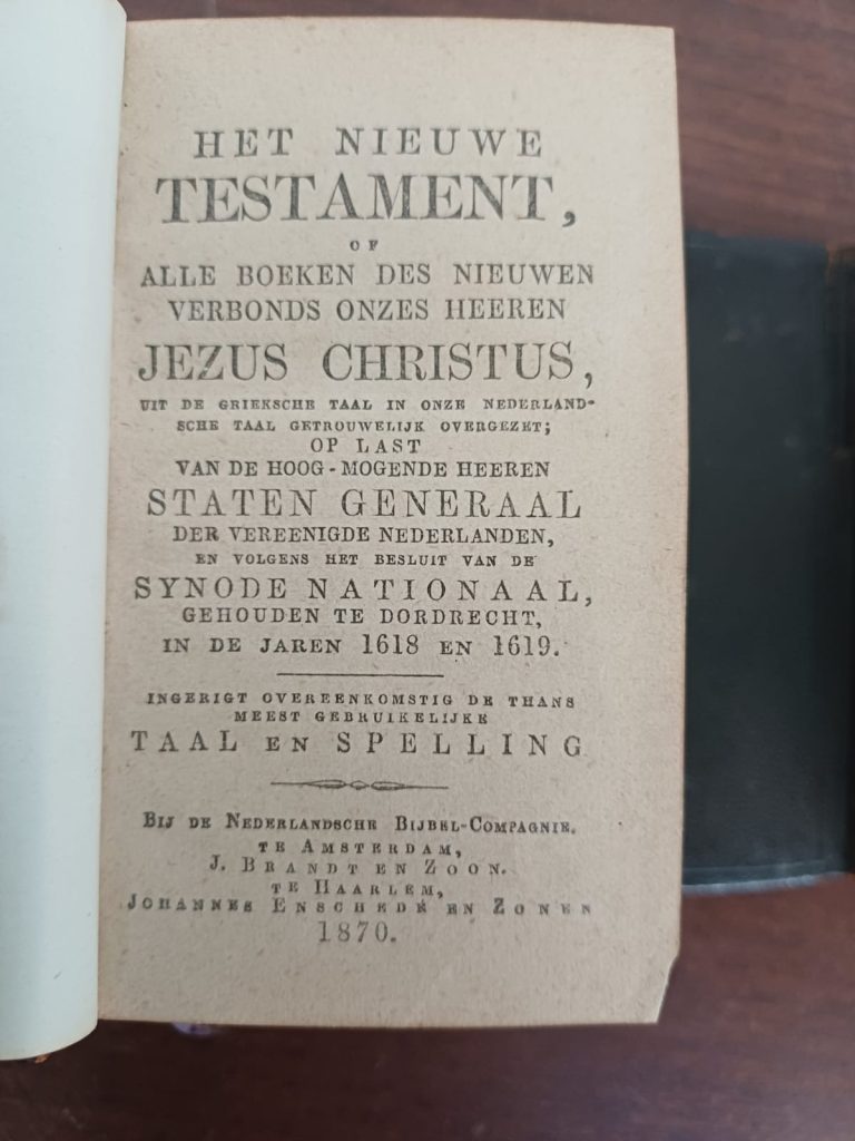 Het nieuwe testament 1870 - Bijbel