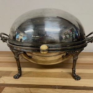 Edwardiaanse verzilverde tureen