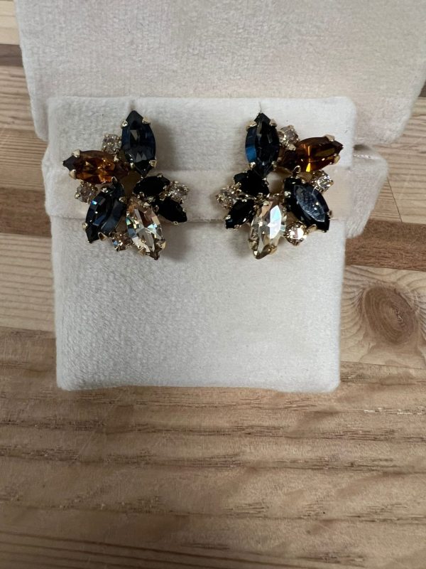 La Reve Swarovski Oorbellen Nieuw - Elegant en Sprankelend