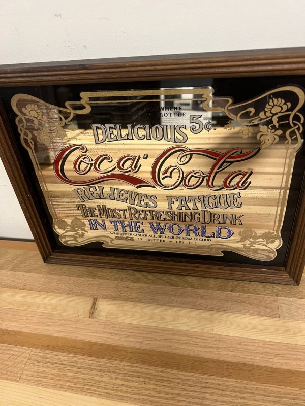 Vintage Coca-Cola spiegel
