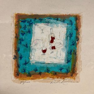 Zeefdruk Richard Smeets - Tafelgesprekken (920/1000)