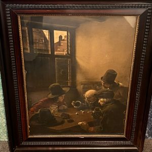 Claus Meyer 1886 - Mannen dobbelen in een taverne