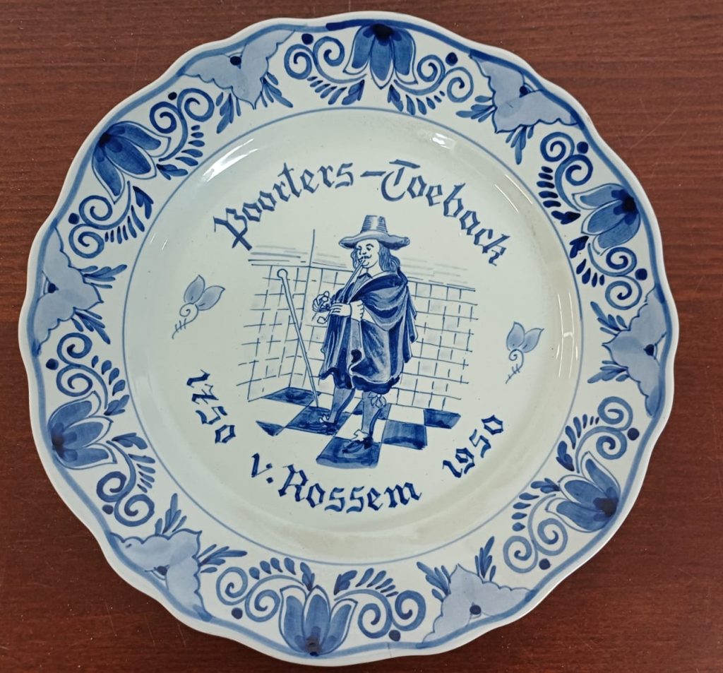 Delfts Koninklijk Goedewaagen Gouda Bord