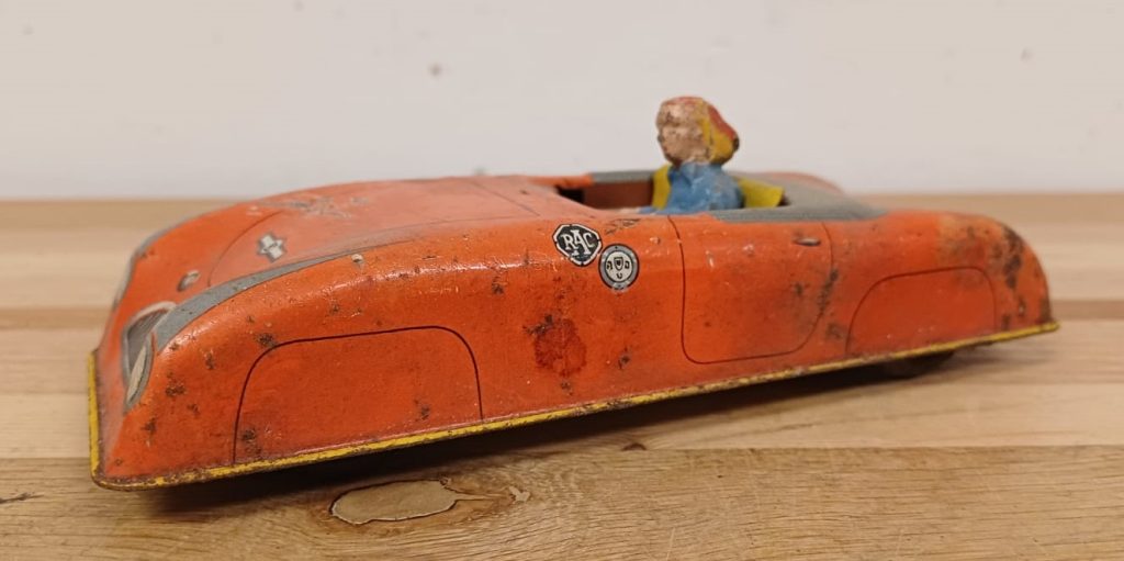 Blikken speelgoedwagen RAC