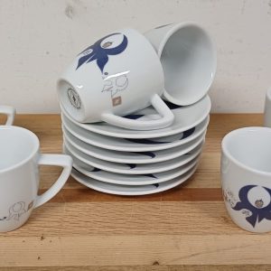 Nespresso Kop en schotels - 6 stuks