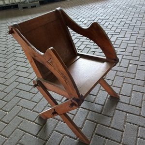 Vintage Glastonbury Priesterstoel