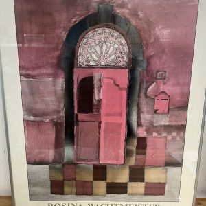 Ingelijste kunstdruk "La Porte Rouge" Rosina Wachtmeister