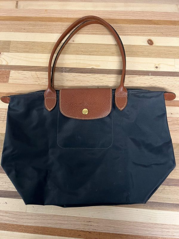 Longchamp tas antraciet maat s