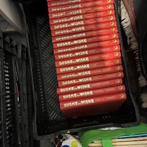 19 ingebonden stripboeken Suske en Wiske