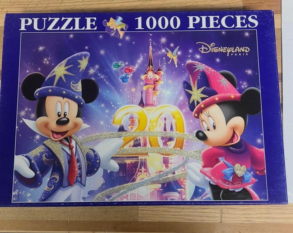 Disneyland Parijs 20 jaar jubileum puzzel 1000 stukjes