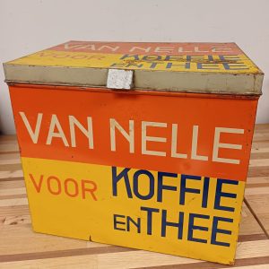 Brocant vintage blik - Van Nelle voor Koffie en Thee
