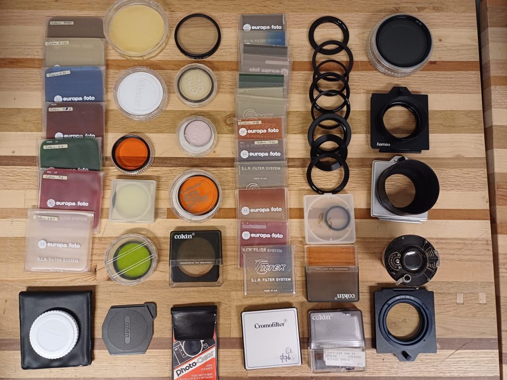 Diverse Cokin filters en toebehoren