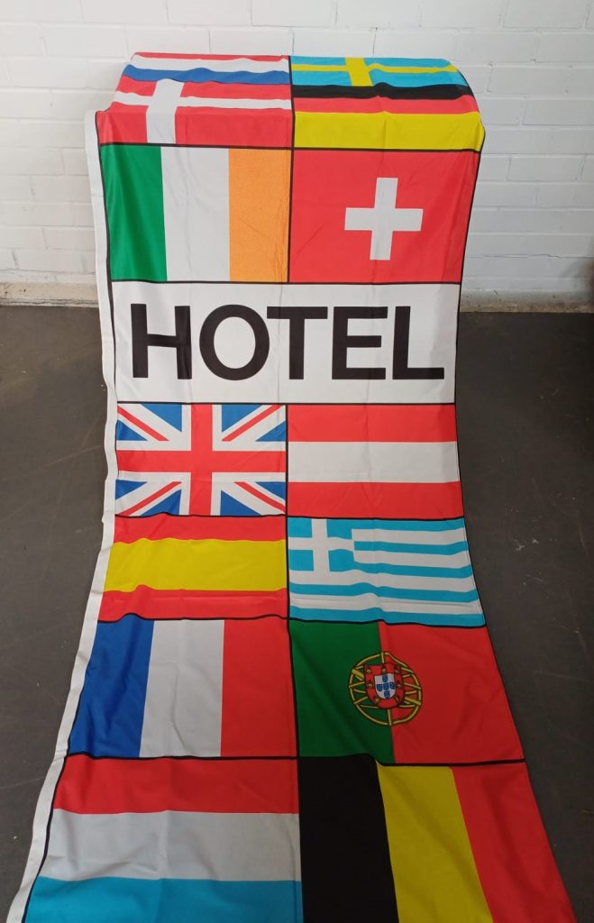 Vlag - Meerlanden Hotel - 16 Europese landen