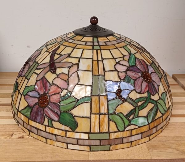 Lampenkap met bloemen - Tiffany stijl