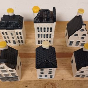 6 KLM huisjes Bols