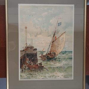 Schilderij Th. Weber