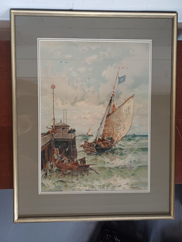 Schilderij Th. Weber