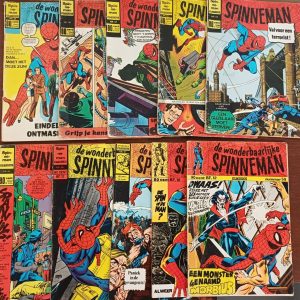 Verzameling stripboeken - Spinneman - 10 nummers