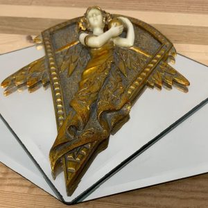 Design Toscano Art Nouveau Angel - Gespiegelde Wanddecoratie