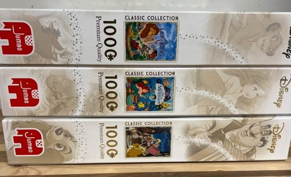 3 Disney Classic collection - puzzels 1000 stukjes