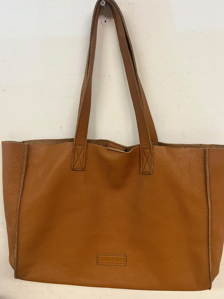Shabbies Leren  Schoudertas Cognac