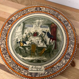 Antiek Adams Dickens Pickwick - Papers Decoratief Bord