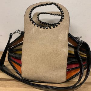 Giuliano - Multicolor Handtas met Handgrepen en Schouderband