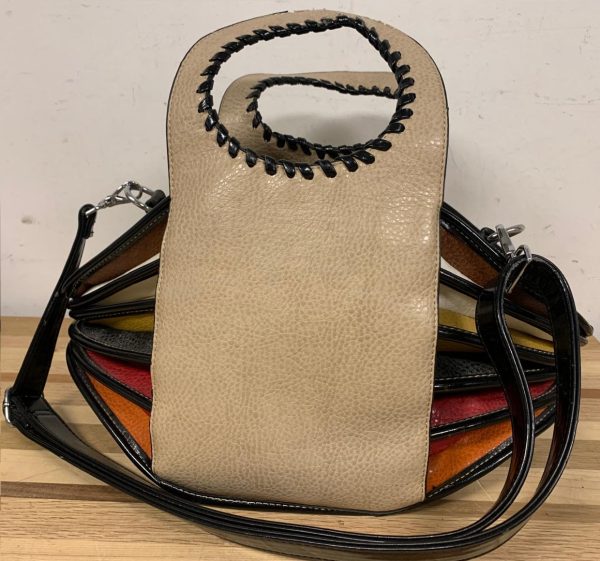 Giuliano - Multicolor Handtas met Handgrepen en Schouderband