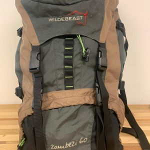 Wildebeast Zambezi 60 L Grote Rugzak Grijs/Bruin
