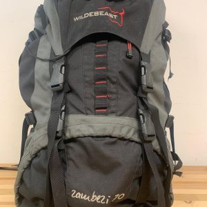 Wildebeast Zambezi 70 L Grote Rugzak Grijs/Zwart