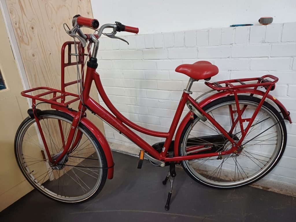 Batavus Diva damesfiets - rood