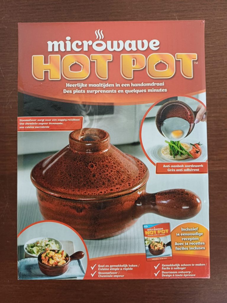 JML microwave hotpot met deksel - nieuw