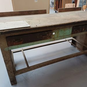 Vintage werkbank