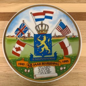 Herdenkingsbord 50 Jaar Bevrijding Nederland 1945-1995