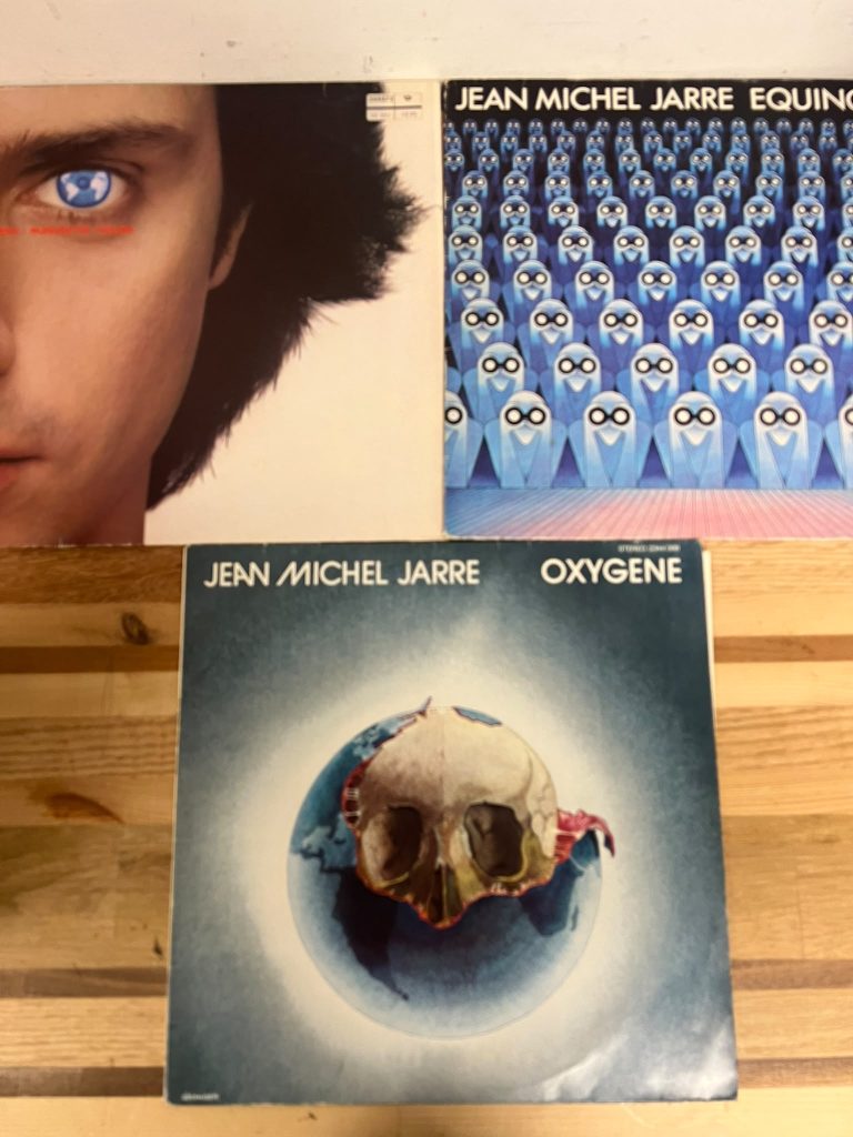 Jean Michel Jarre LP's - Magnetic Fields, Equinoxe, Oxygene