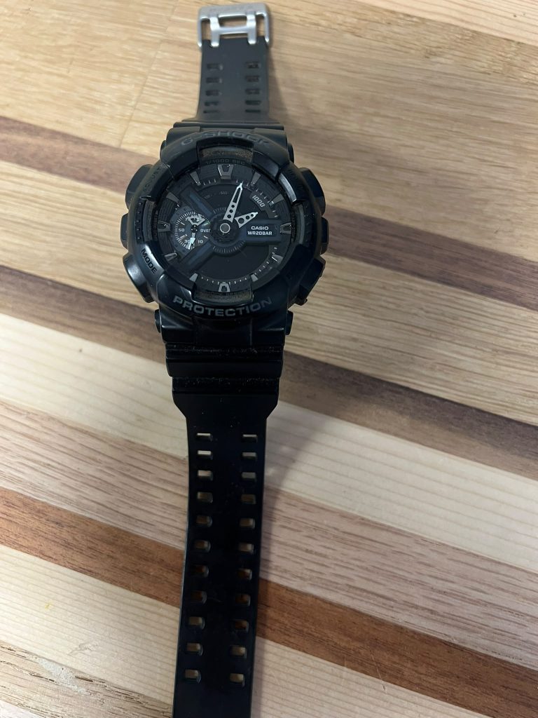 Casio G-Shock GA-110 Zwart Polshorloge