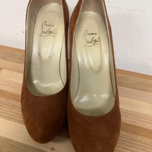 Christian Louboutin Hakken - Bruin Suède - Maat 37