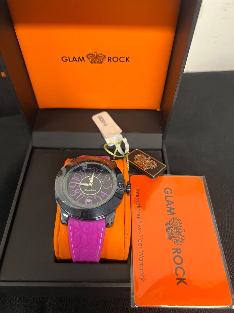 Nieuw Glam Rock Aqua Plumb Horloge - Violet