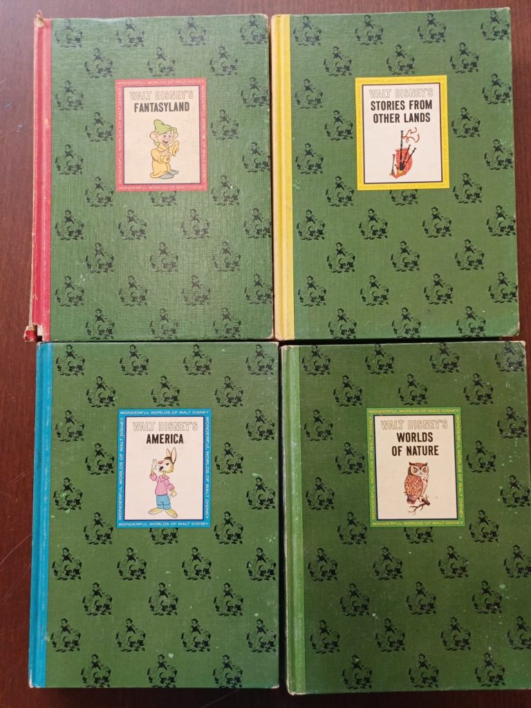 Vintage Disney boeken - 4 stuks