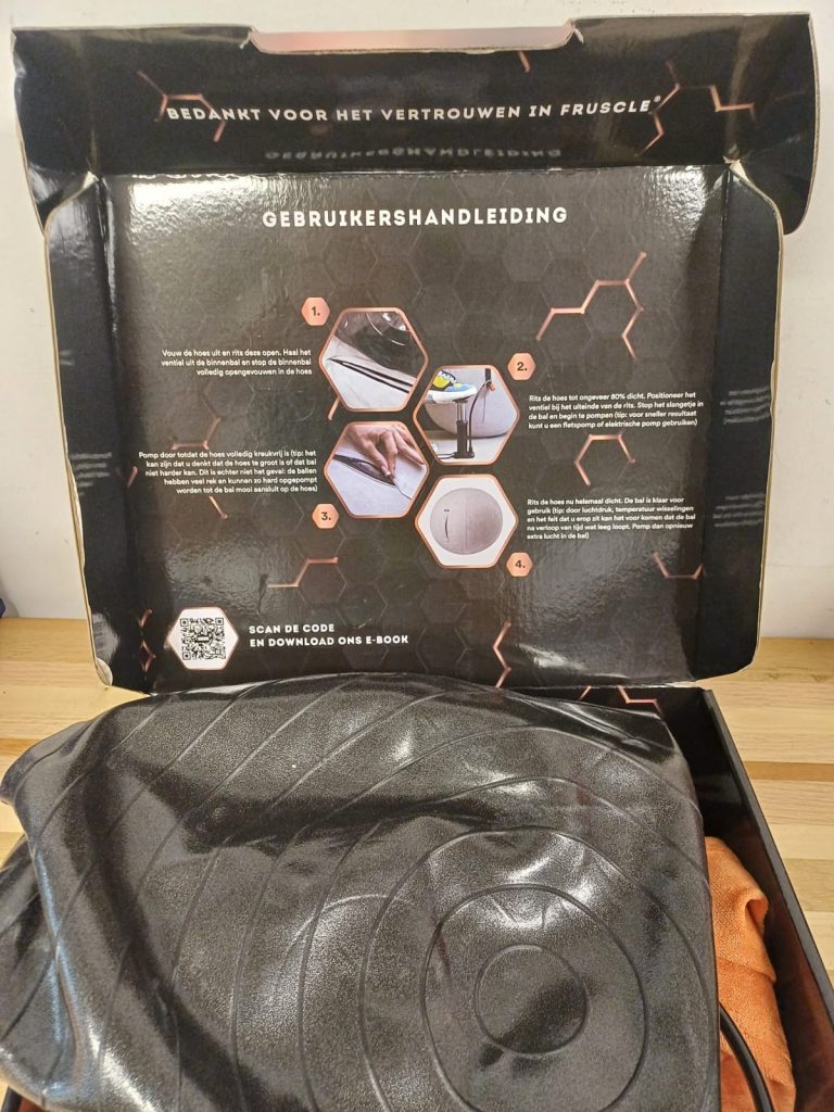 Ergonomische zitbal - Fruscle