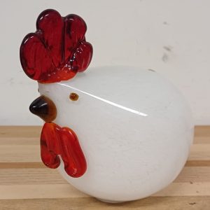 Villeroy en Boch - geblazen glazen kip