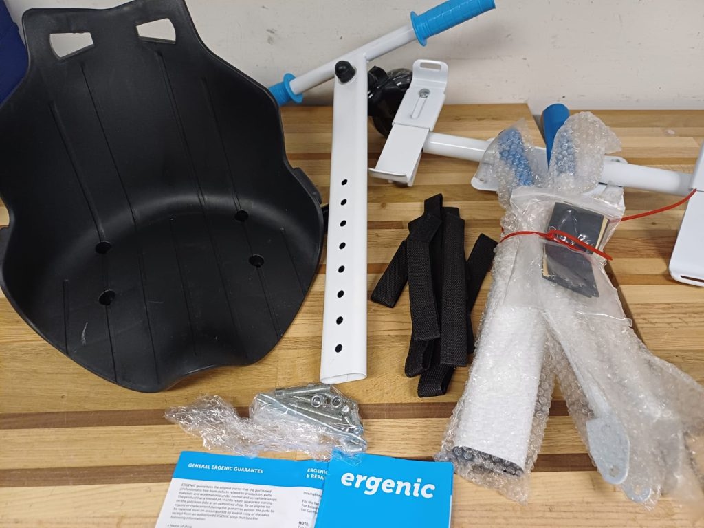 Ergenic Hoverboard Seat Hoverkart wit