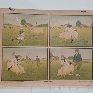 Vintage schoolplaat - Het Vrije Stelonderwijs - J, Klootsema