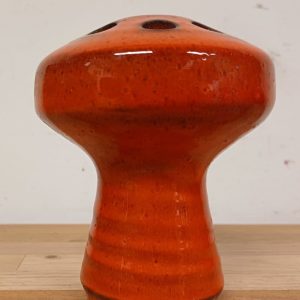 Vintage Ikebana vaas - oranje bol