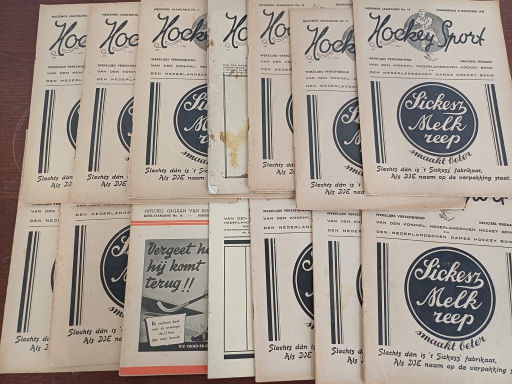15 tijdschriften - Hockey sport ca. 1939 - orgaan