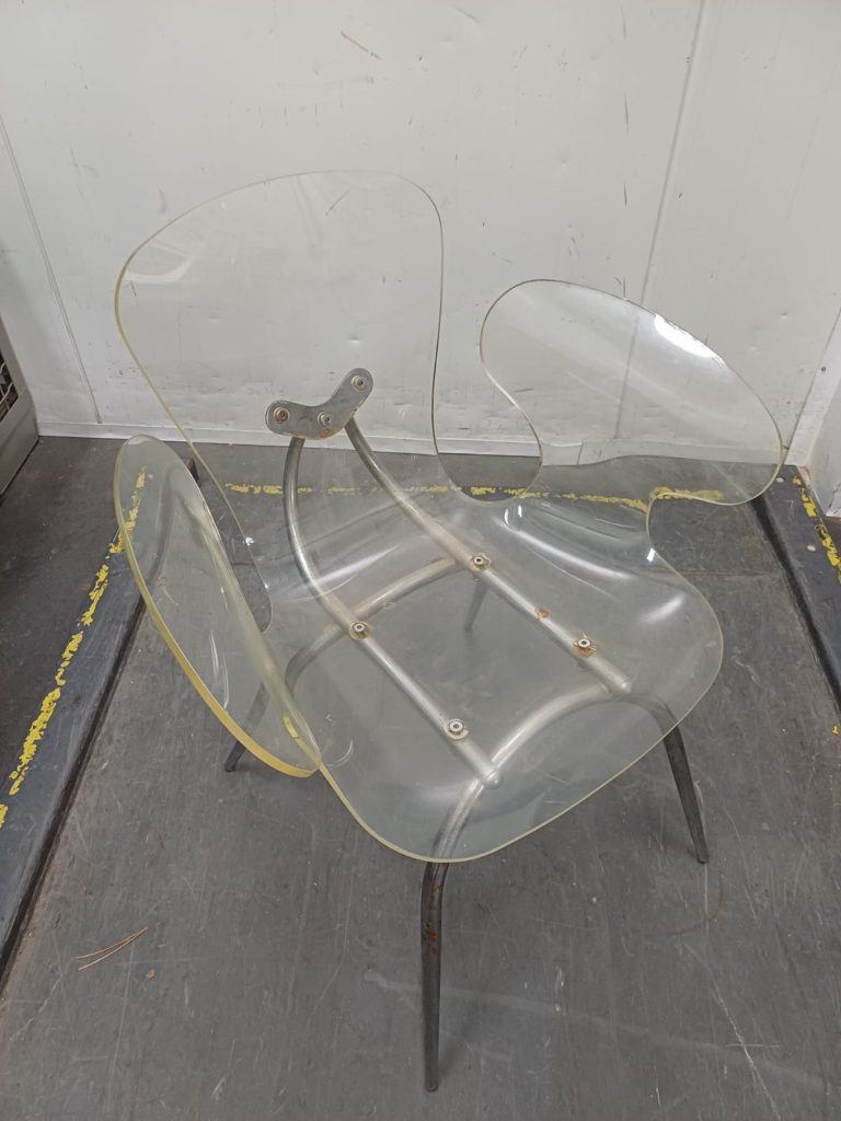 Transparante Design stoel / kuipstoel